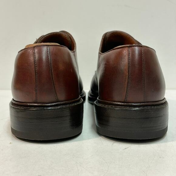 FULLY RESOLED Crockett & Jones Stirling Plain Toe Derby US 9.5 Wide (E) - Picture 7 of 12